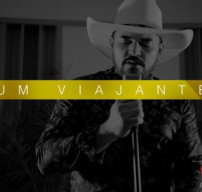 UM VIAJANTE – Marcio Santtóro com os padrinhos Evandro e Henrique :: QUADRO “MEU SERTANEJO”.